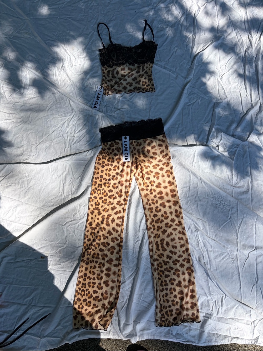 I.AM.GIA Silo Top and Silo Pant in Classic Leopard
